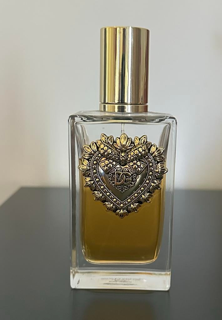Devotion Edp D&G 100ml women, Verzamelen, Parfumverzamelingen, Ophalen of Verzenden, Gebruikt, Parfumfles