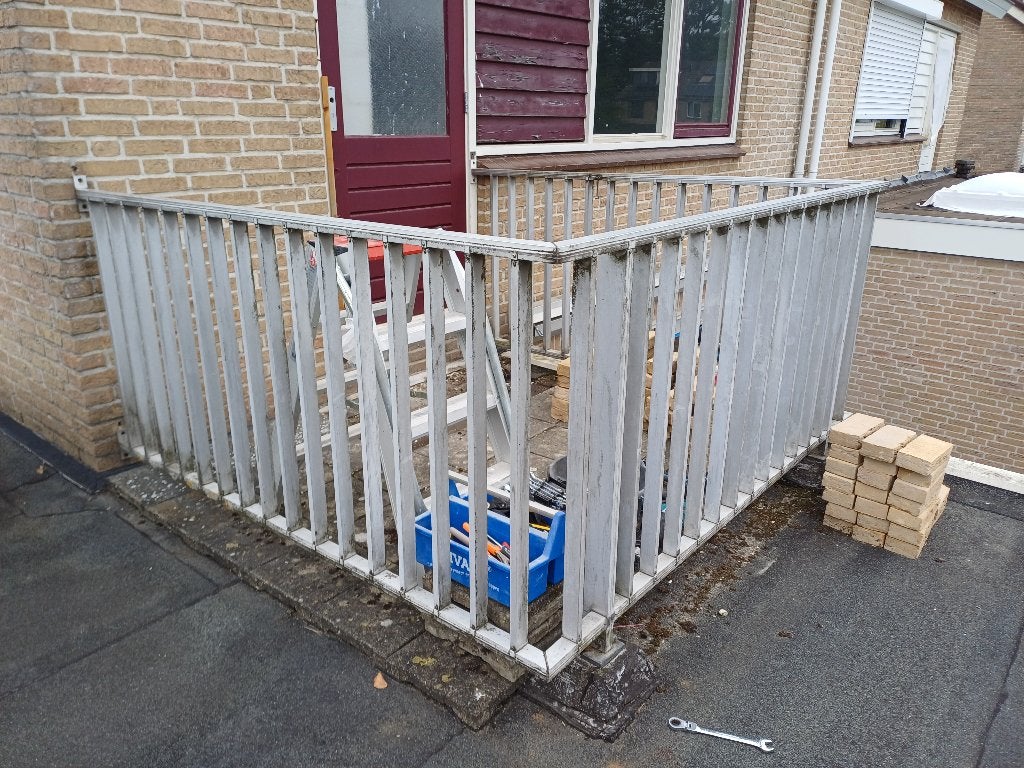balkonhek, Ophalen, Gebruikt, 100 tot 250 mm, Overige typen