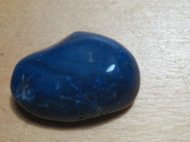 ed. 4x aparte edelsteen BLAUWE AGAAT (4), Verzenden, Nieuw