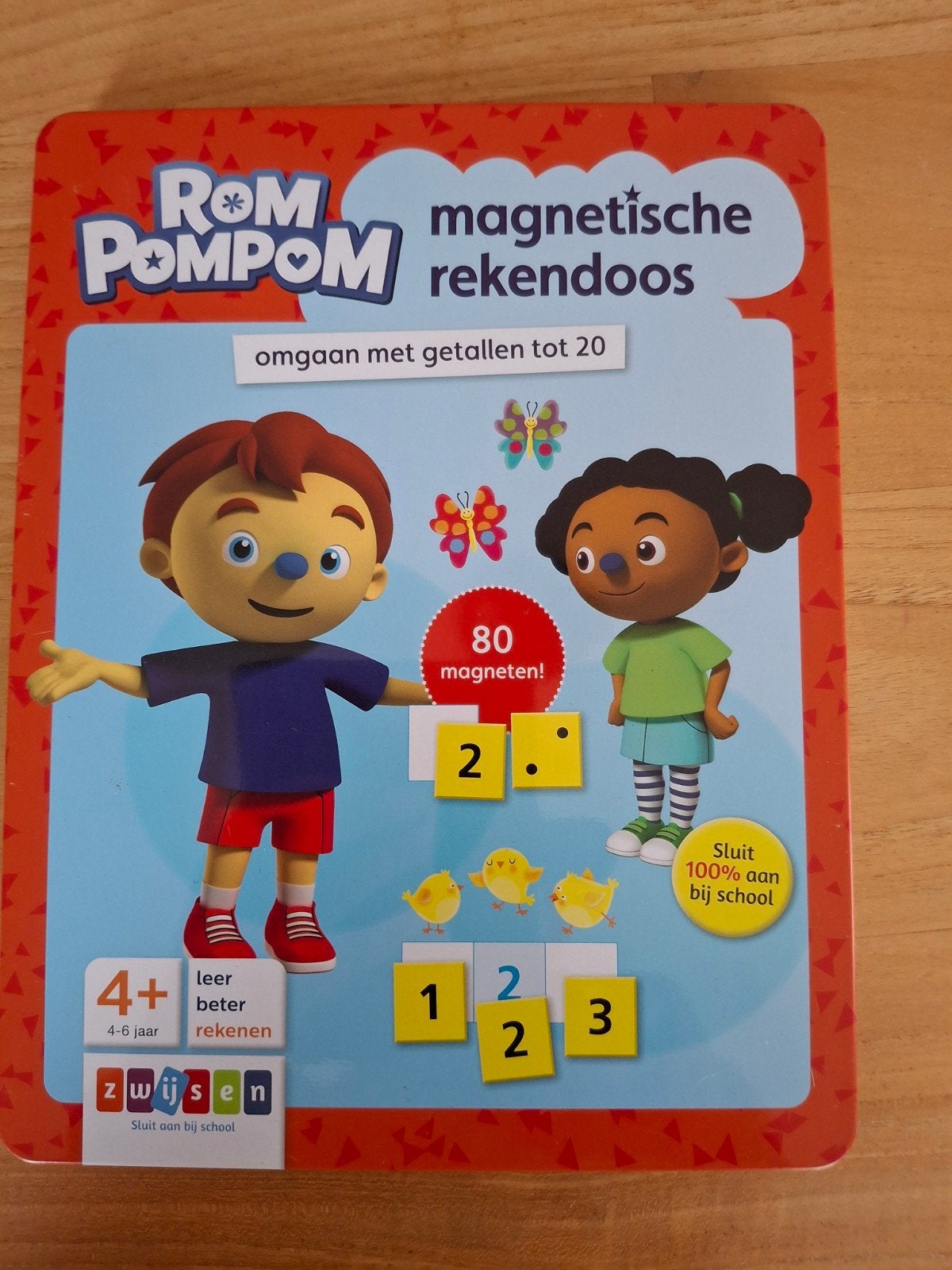 Rompompom magnetische rekendoos. Nieuw., Kinderen en Baby's, Speelgoed | Educatief en Creatief, Ophalen of Verzenden, Nieuw