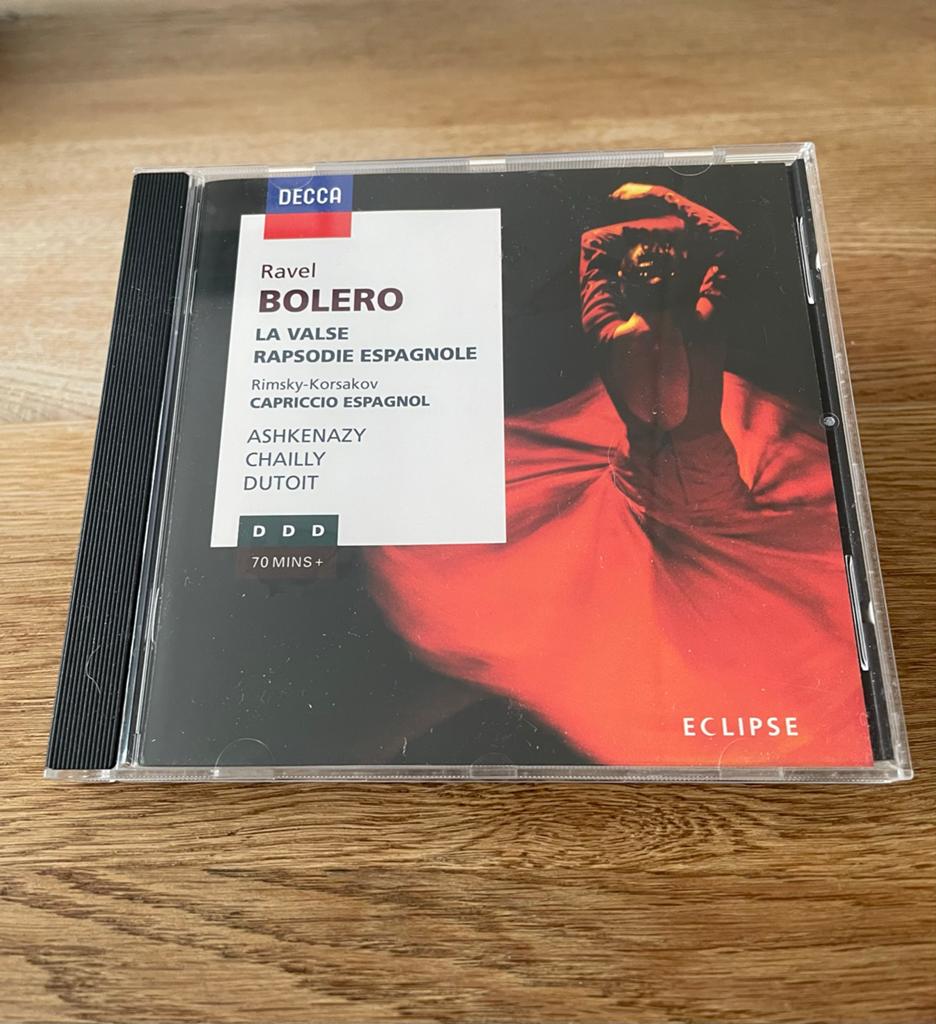 Ravel – Bolero / La Valse / Rapsodie Espagnole – Decca CD, Cd's en Dvd's, Ophalen of Verzenden, Romantiek, Zo goed als nieuw