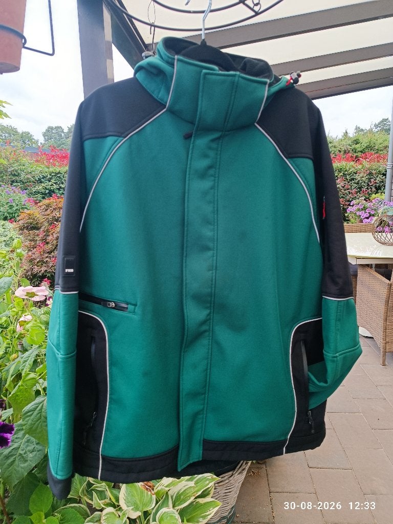 Werkjas, wandeljas, winterjas. FHB, 2XL, groen, € 30,00, FHB werkkleding, Maat 56/58 (XL), Ophalen of Verzenden, Zo goed als nieuw