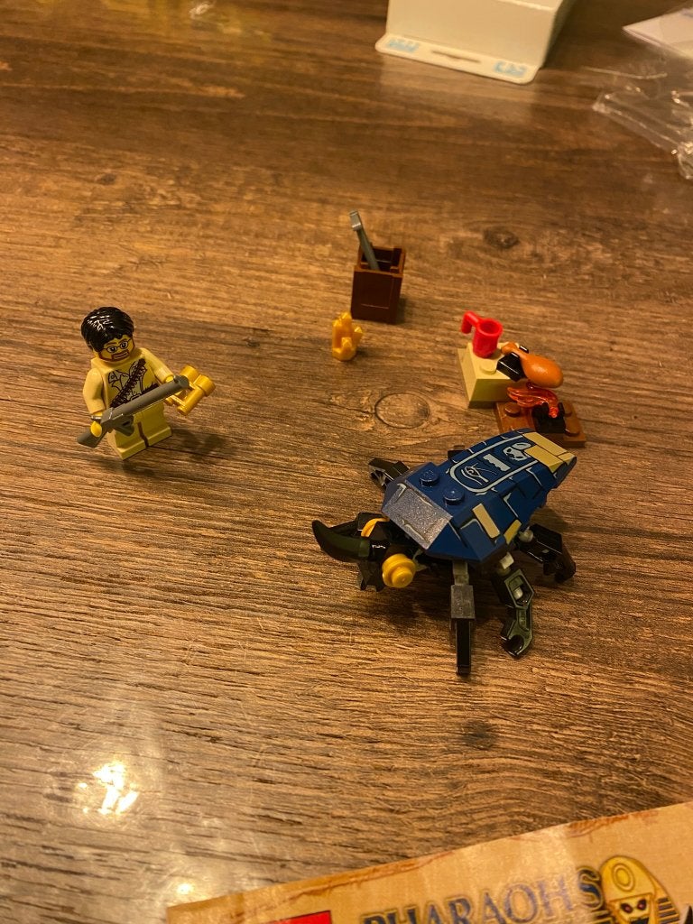 LEGO 7305 – Scharabeeaanval, Lego, Ophalen of Verzenden, Zo goed als nieuw, Compleet
