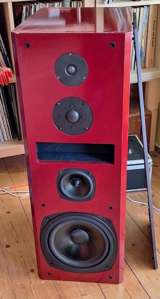 Rogers Monitor 5 TL, Vloerstaande luidspreker, Gebruikt, 60 tot 120 watt, Ophalen