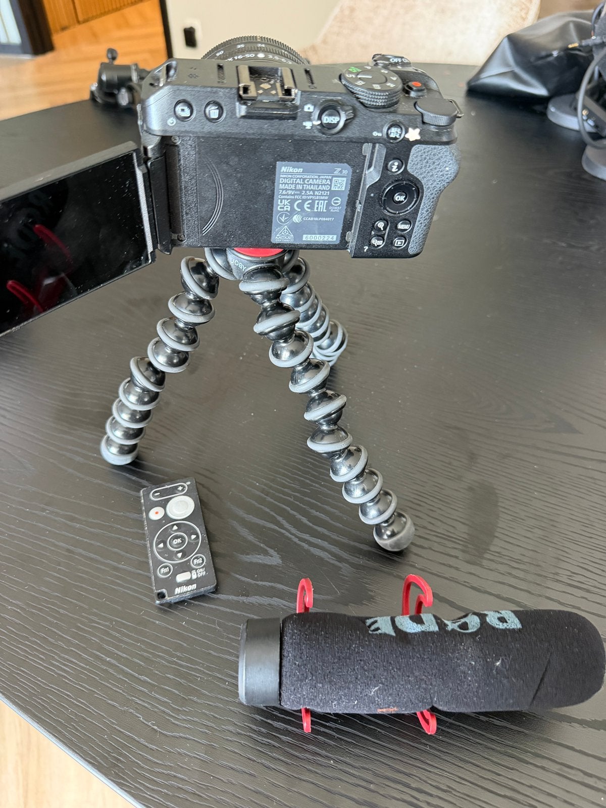 Nikon Z30 + 16-50mm Lens+RØDEVideoMicGO II+ Joby GorillaPod, Overige merken, Zo goed als nieuw, Geheugenkaart, Ophalen of Verzenden