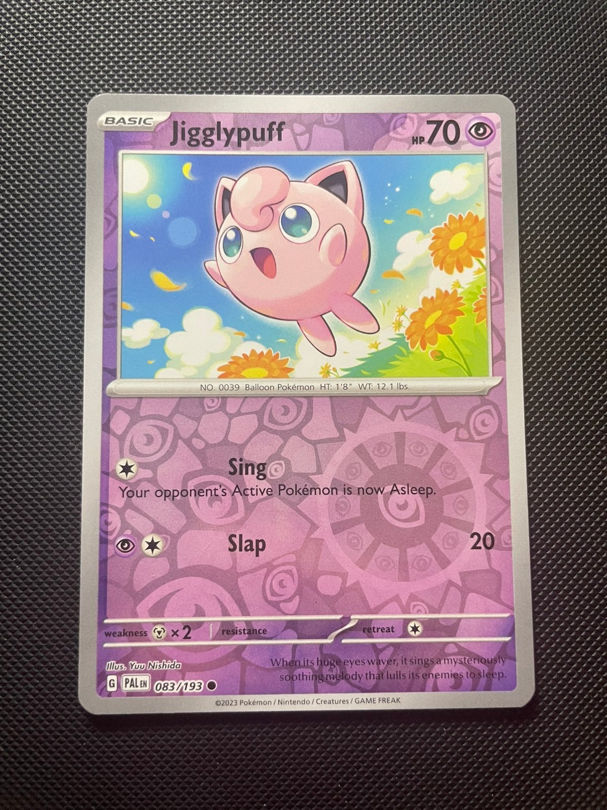 Jigglypuff 083/193 Reverse Holo Paldea Evolved Packfresh, Ophalen of Verzenden, Zo goed als nieuw