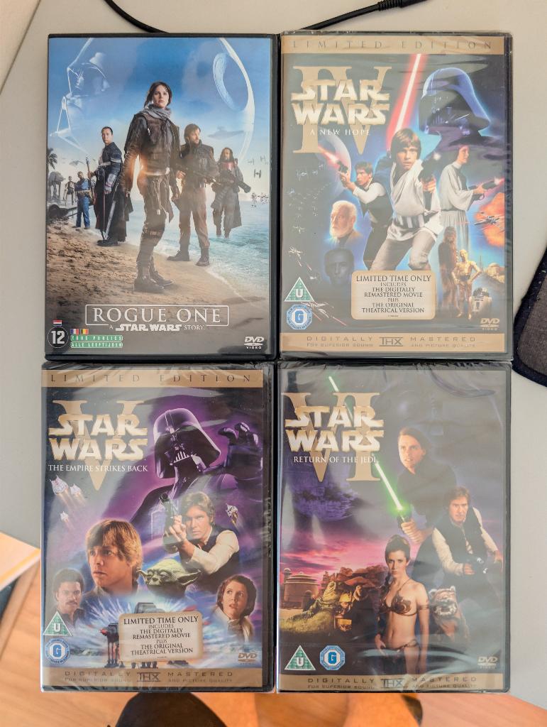 Star Wars Trilogy Limited Edition DVD Set (IV, V, VI), Ophalen, Nieuw, Overige typen
