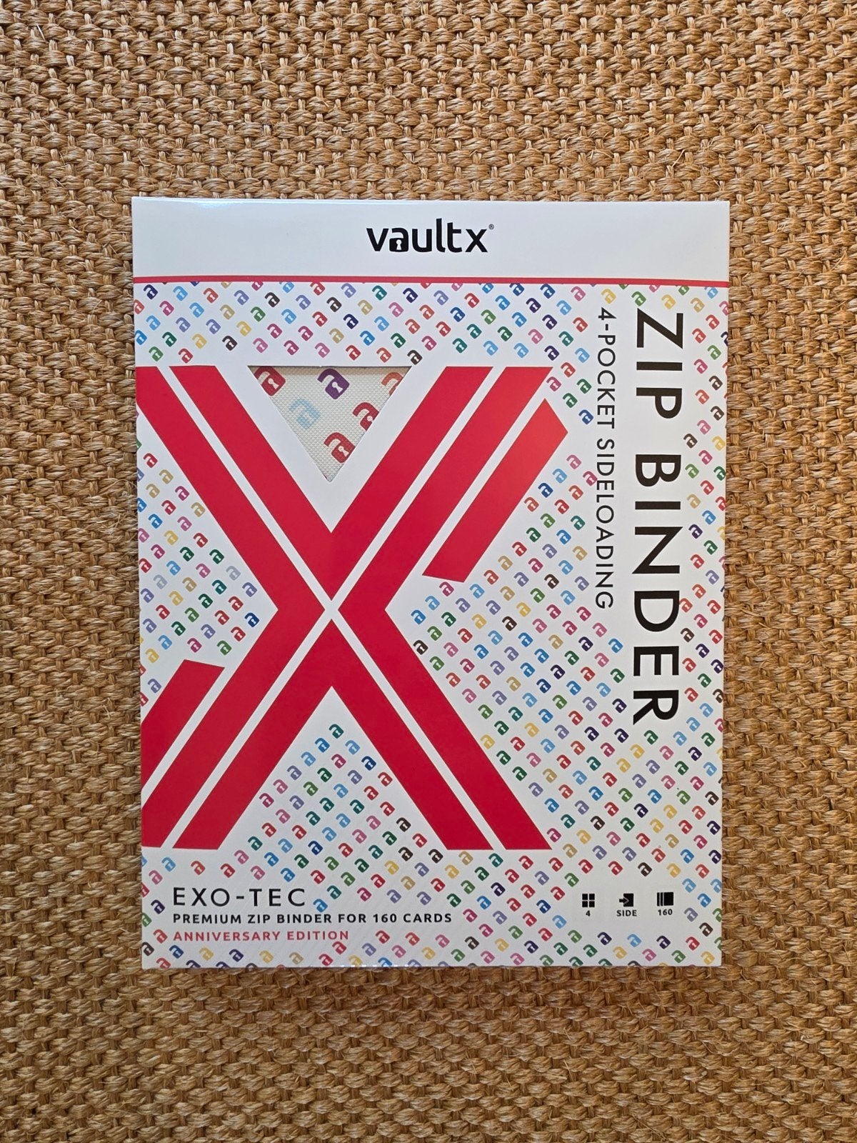 VaultX 4-Pocket Zip Binder - 160 kaarten, Ophalen of Verzenden, Nieuw, Overige typen