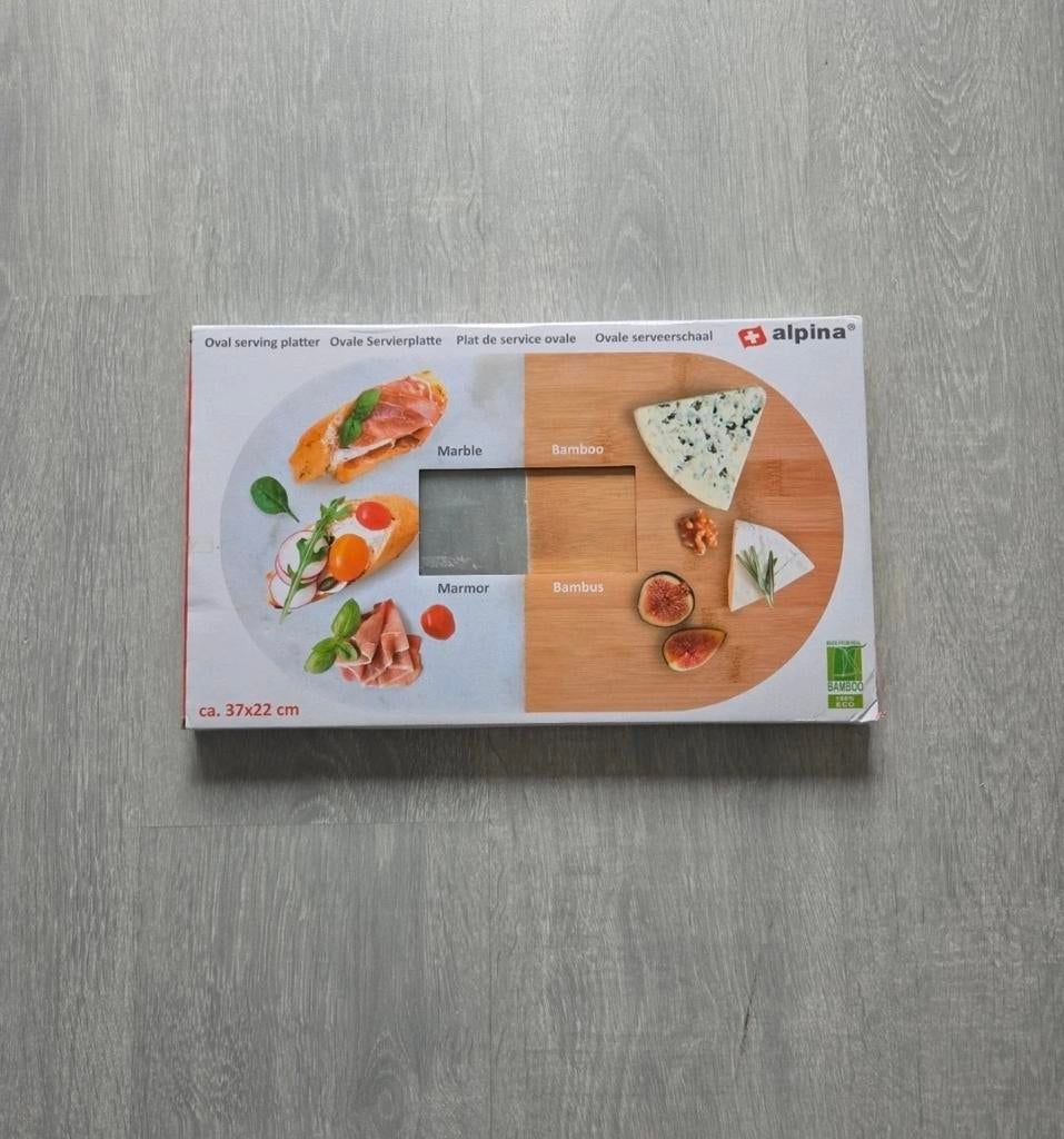 Alpina Snij- en Serveerplank - Nieuw, Huis en Inrichting, Keuken | Keukenbenodigdheden, Nieuw, Snij-/serveerplank, Overige merken