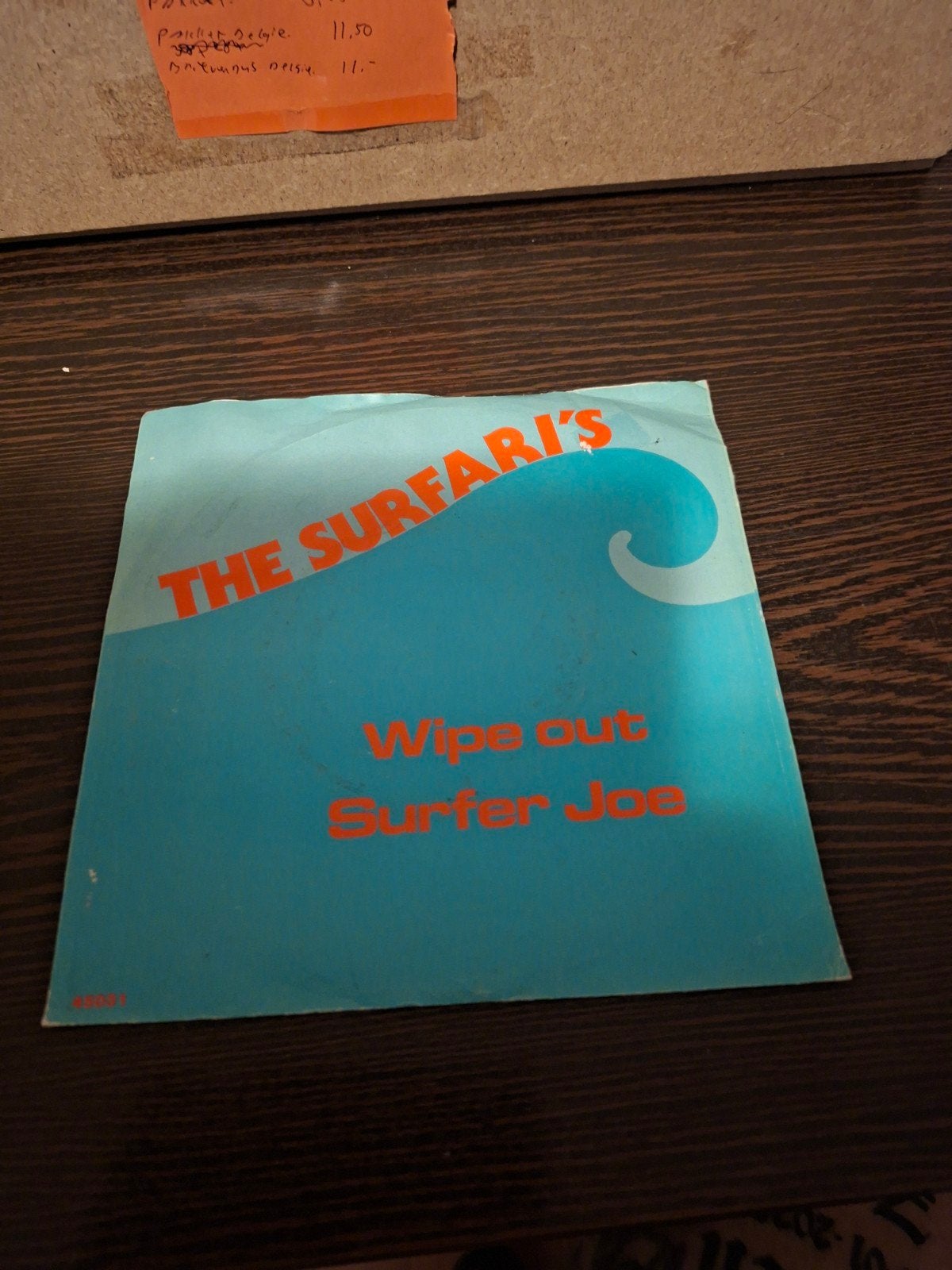 the surfari's  / wipe out, Ophalen of Verzenden, Gebruikt, Pop