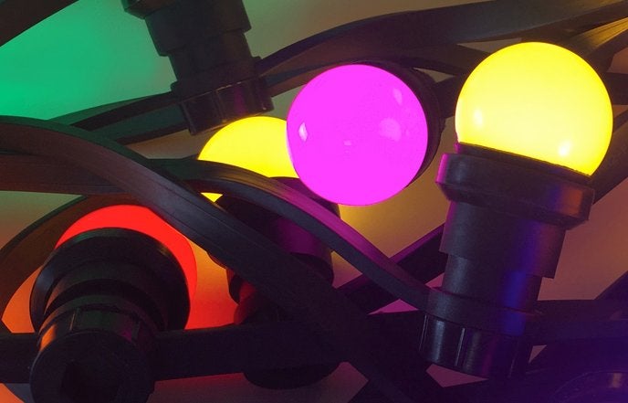 Professionele prikkabel met mat gekleurde lampen, Ophalen, Zo goed als nieuw, Overige