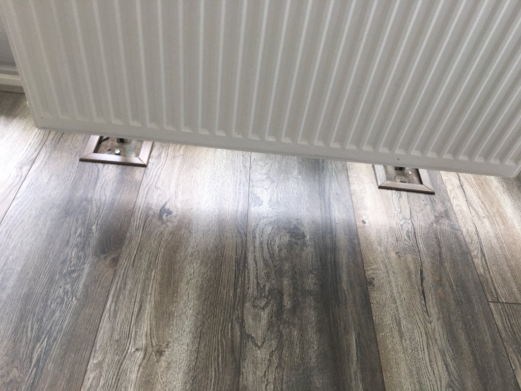 ACTIE ACTIE - LAMINAAT PVC VISGRAAT, 75 m² of meer, Nieuw, Geel, Ophalen of Verzenden