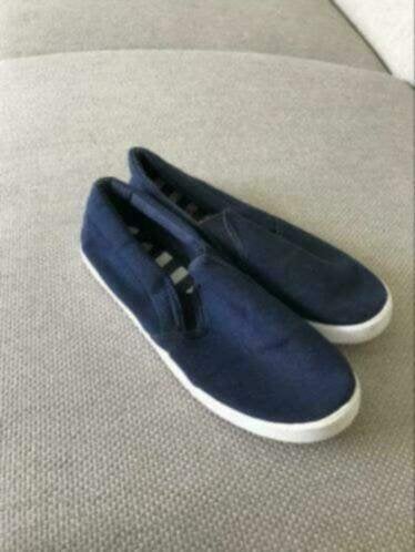 Schoenen blauw blauwe 36 instappers kinderen espadrilles, Gebruikt, Schoenen, Ophalen of Verzenden, Jongen