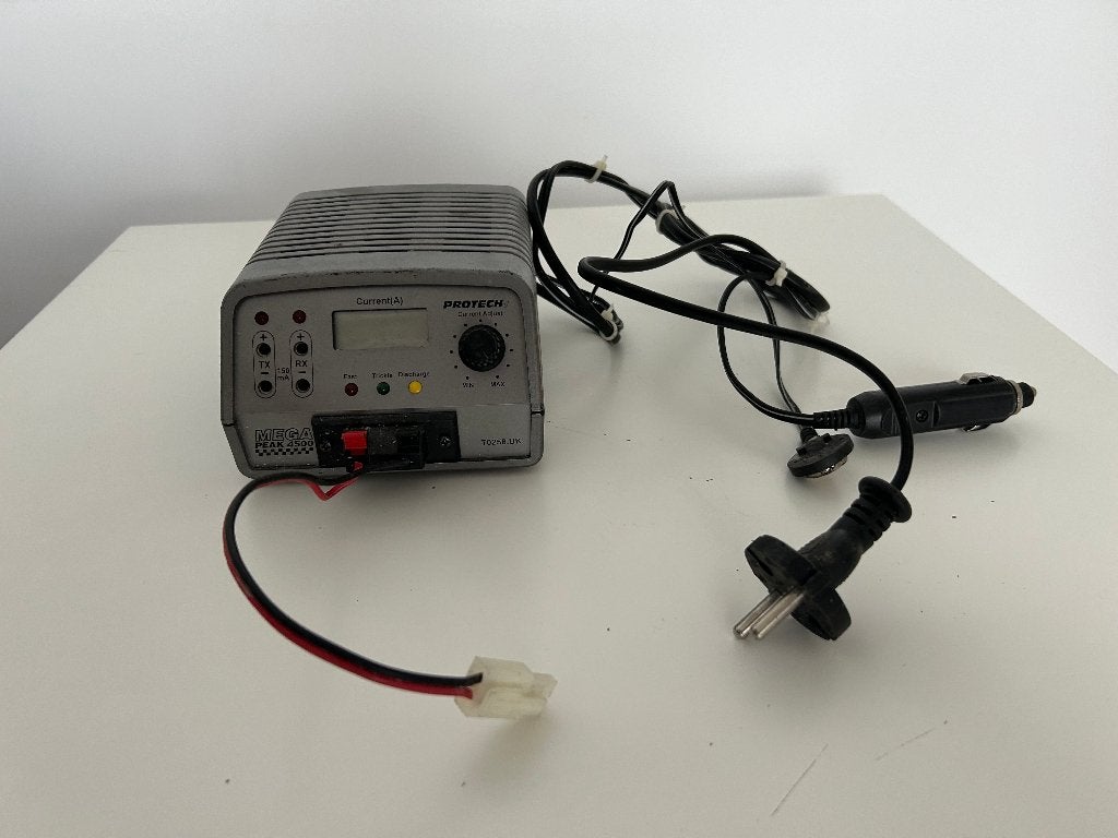 Protech megapeak 4500 lader rc modelbouw, Ophalen of Verzenden, Gebruikt, Overige schalen, Onderdeel