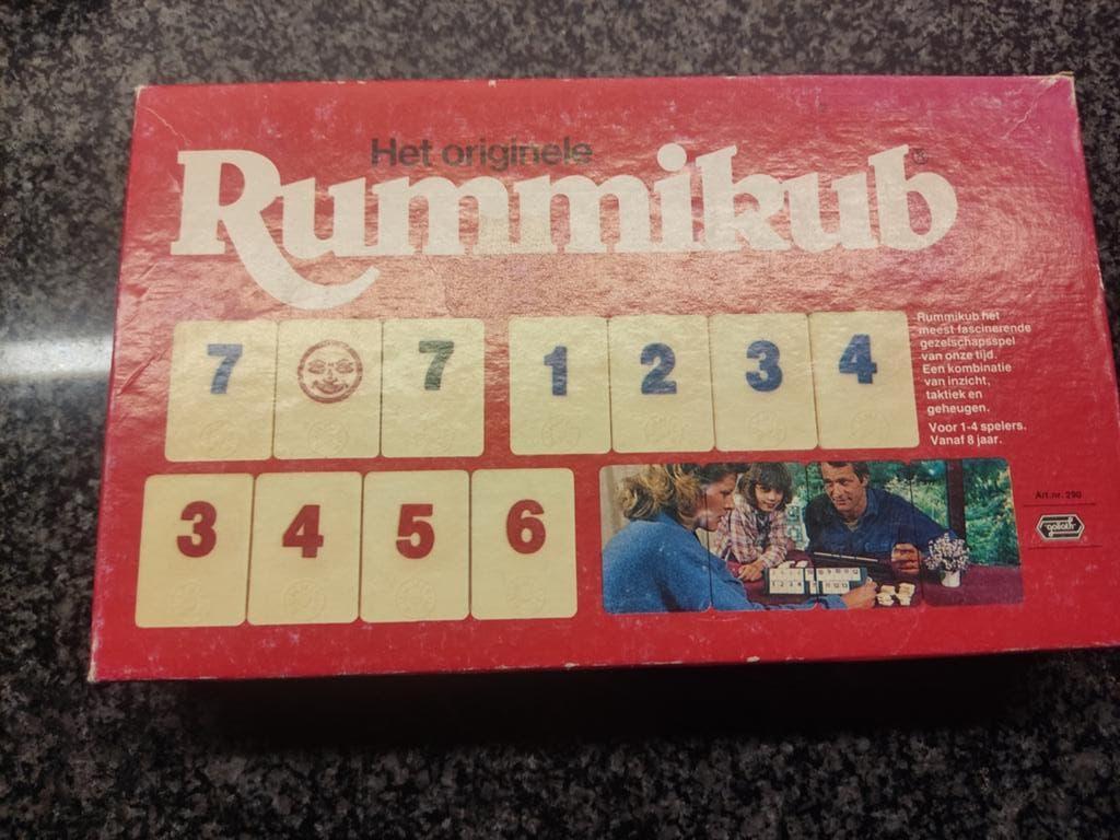 Het originele Rummikub gezelschapsspel, Een of twee spelers, Ophalen of Verzenden, Gebruikt