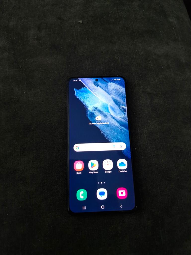 Samsung Galaxy S21 128GB Zwart - Zo goed als nieuw, Zwart, Touchscreen, Ophalen of Verzenden, Zo goed als nieuw