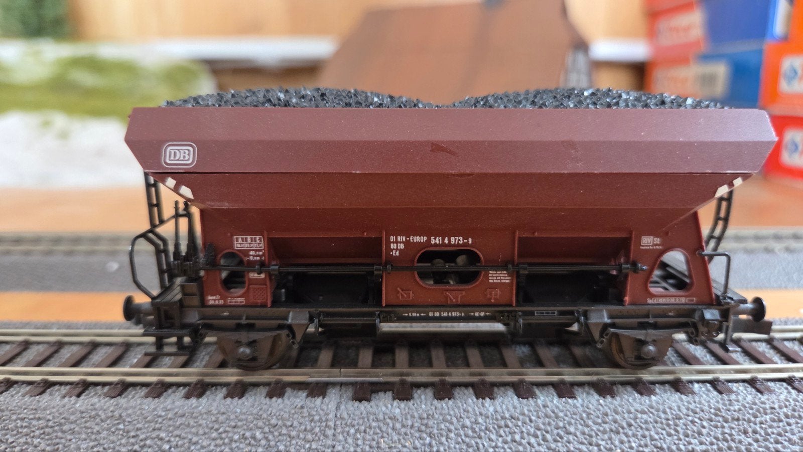 Roco DB Kolenwagen H0 4335A - Zo goed als nieuw, Gelijkstroom, Wagon, Ophalen of Verzenden, Zo goed als nieuw