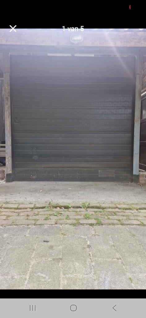 Hörmann SupraMatic E Garagedeur met motor, Ophalen, Gebruikt, Garagedeur, Metaal