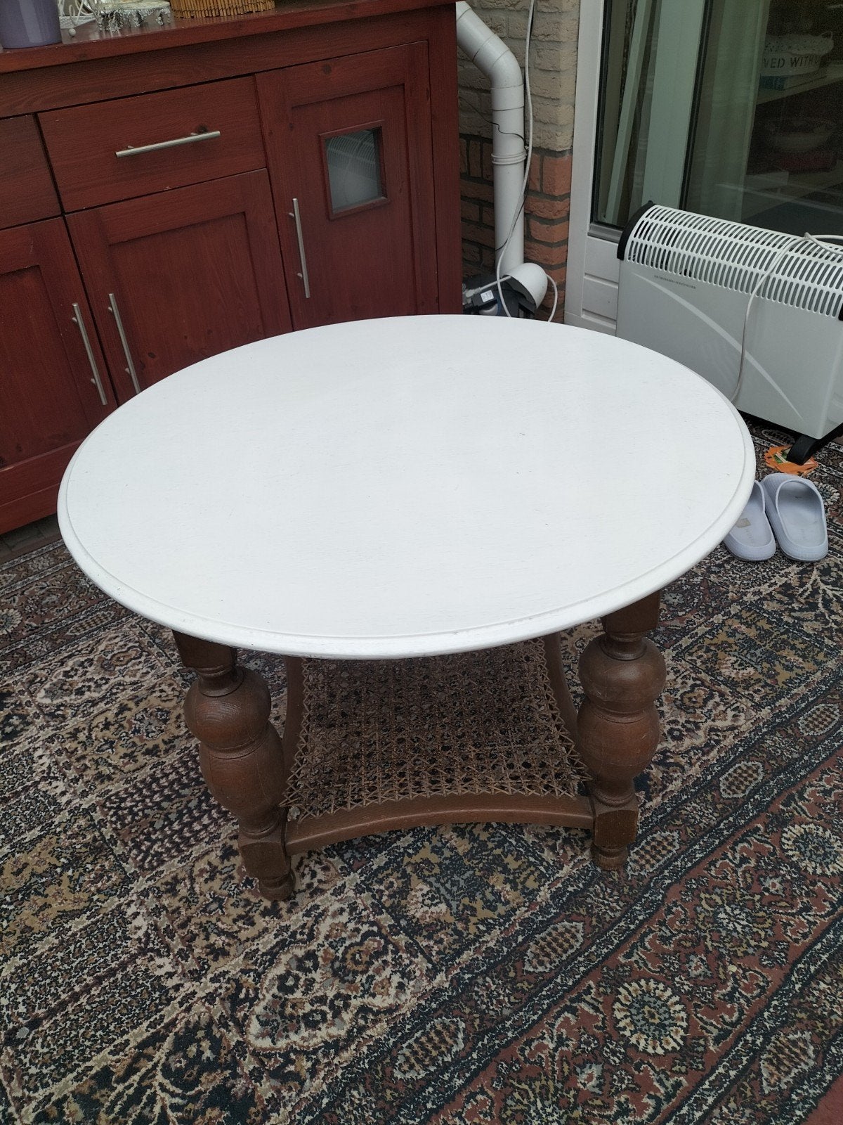 ronde salontafel vintage, Ophalen