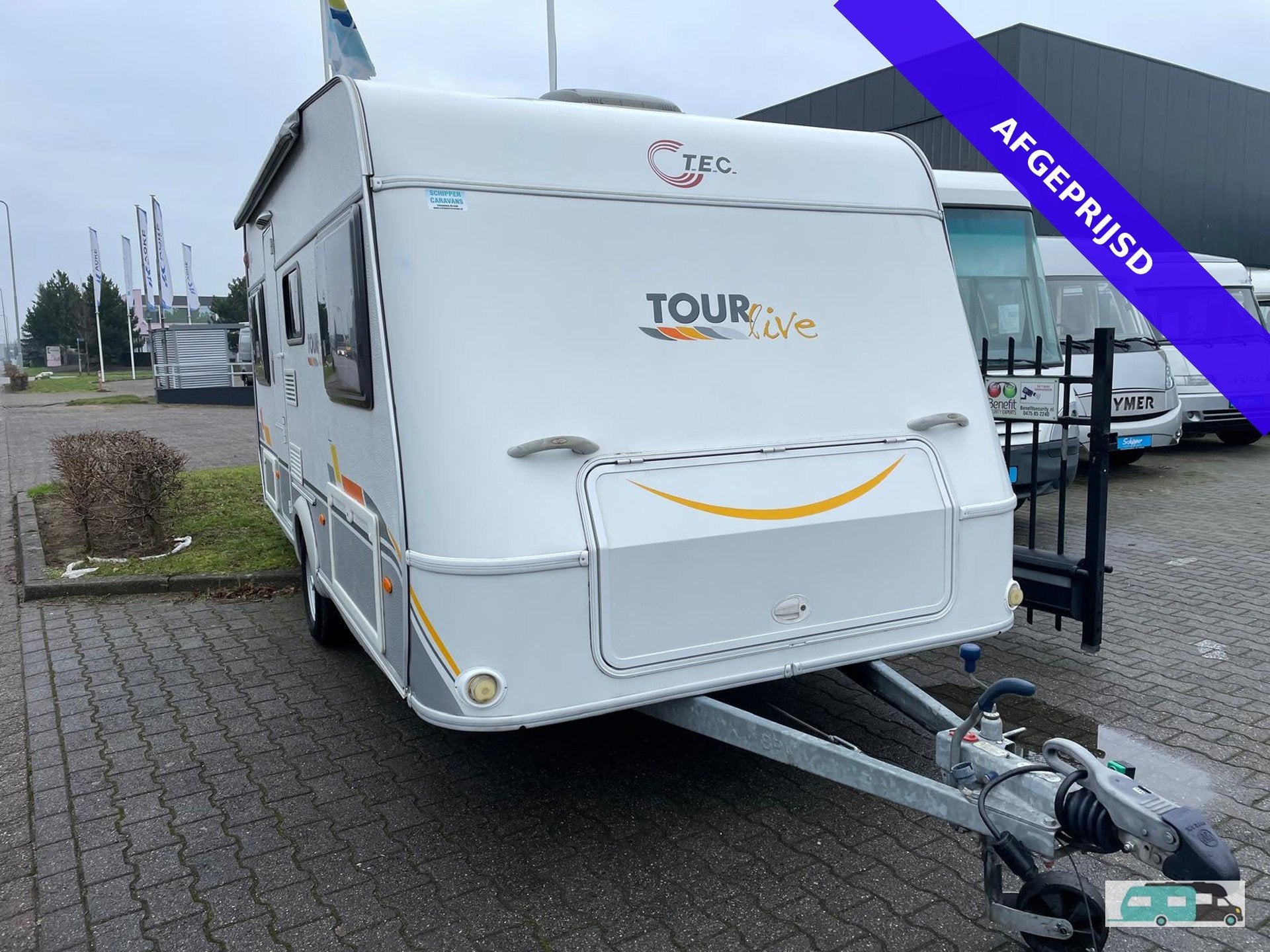 TEC Tour 450 DB 2008 (bj 2008), Caravans en Kamperen, Reservewiel, T.E.C., Bedrijf, 750 - 1000 kg