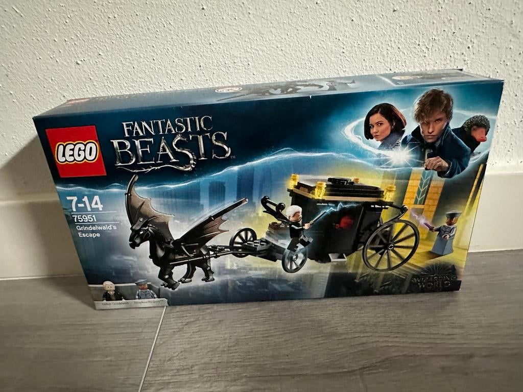 Lego Fantastic Beasts Grindelwald’s escape 75951 (sealed), Lego, Ophalen of Verzenden, Complete set, Ongeopend/sealed