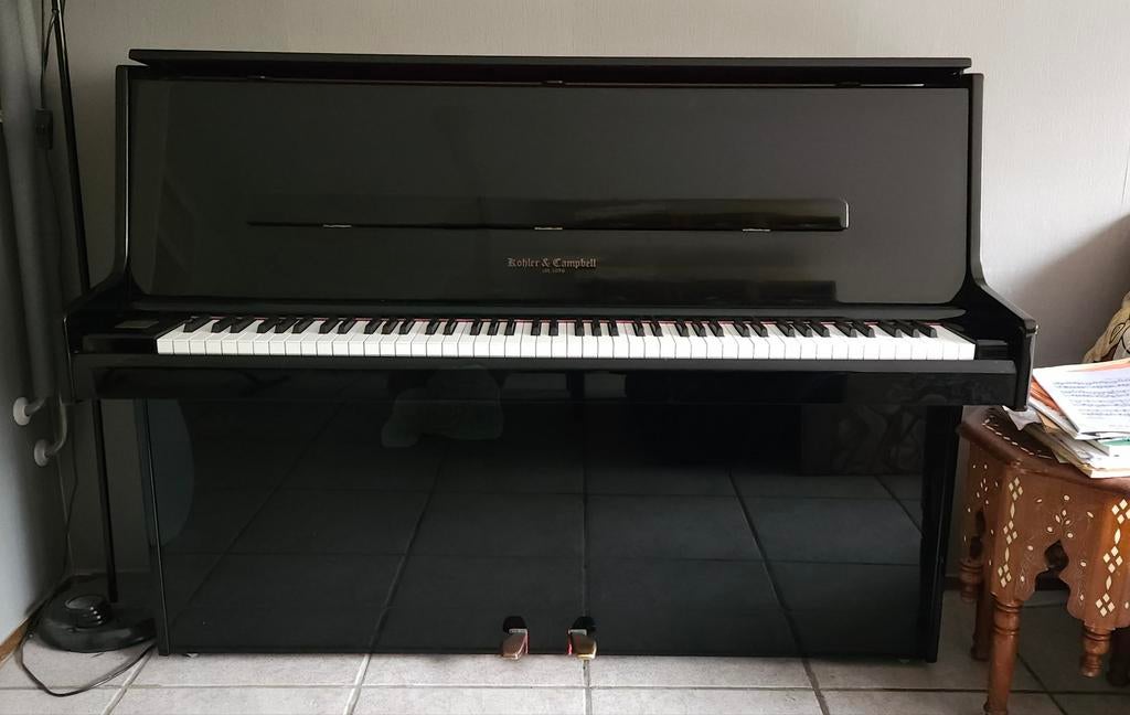 Piano Kohler & Campbell, Ophalen, Gebruikt, Zwart