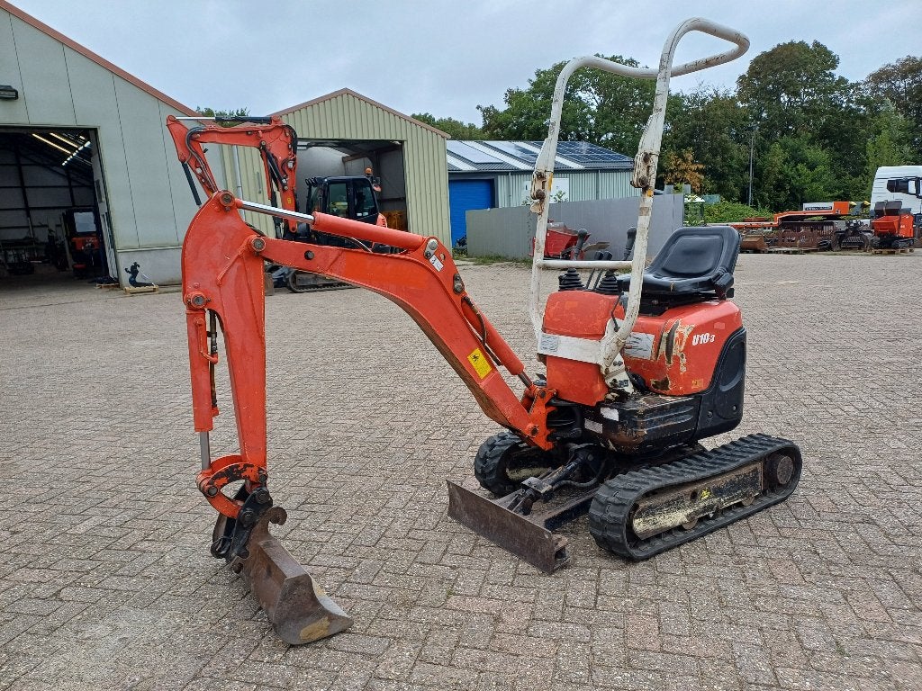 Kubota U10-3 bj: 2014 mini graafmachine, Zakelijke goederen, Machines en Bouw | Kranen en Graafmachines, Ophalen, Graafmachine