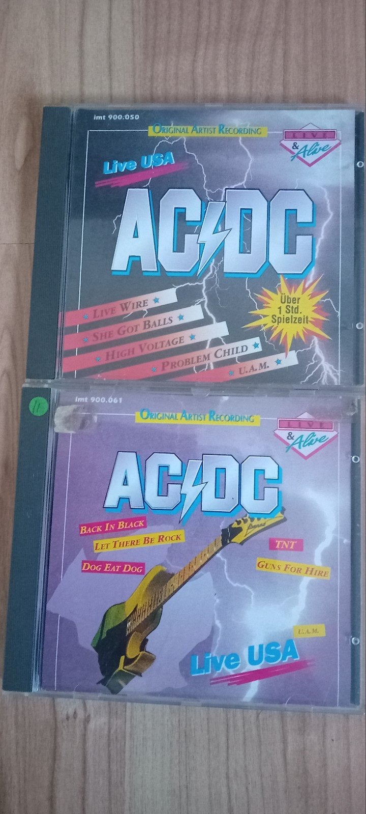 Acdc live usa 2x, Ophalen of Verzenden, Zo goed als nieuw