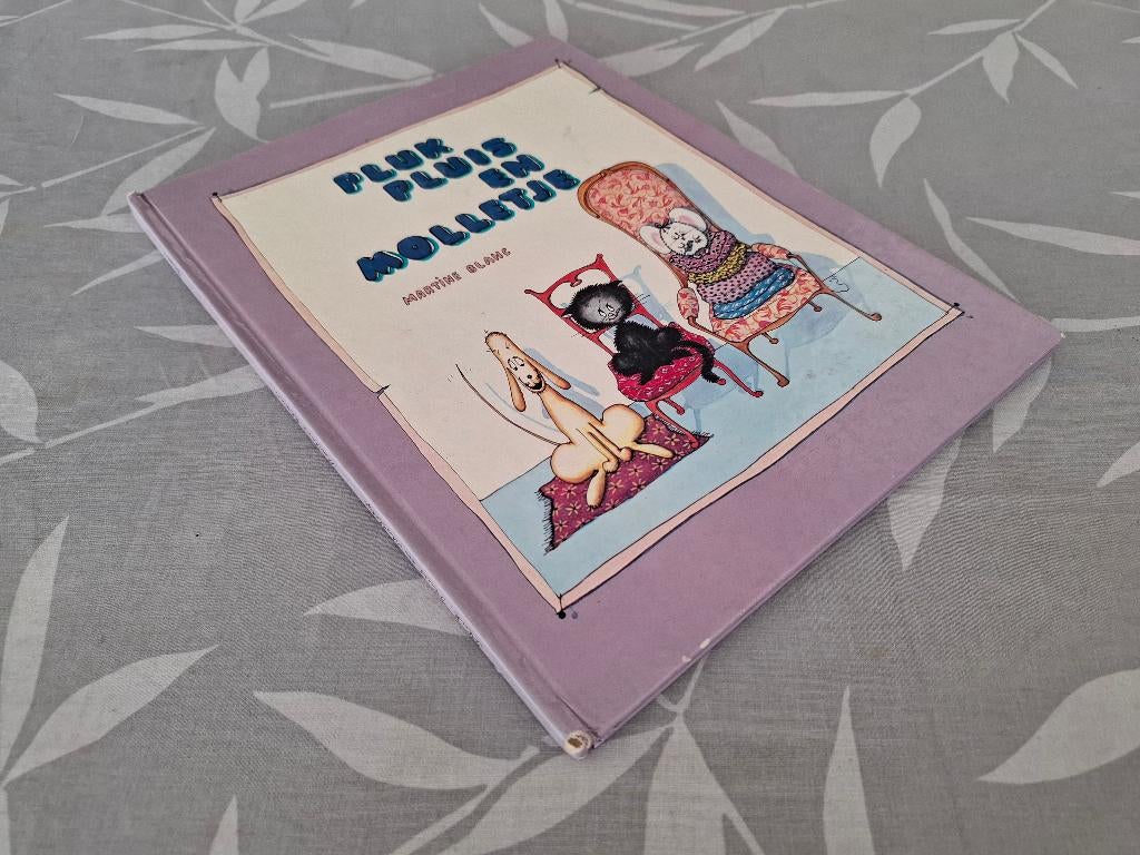 PLUK, PLUIS en MOLLETJE  – Martine Blanc (Prentenboek), Ophalen of Verzenden, Gelezen, Fictie algemeen