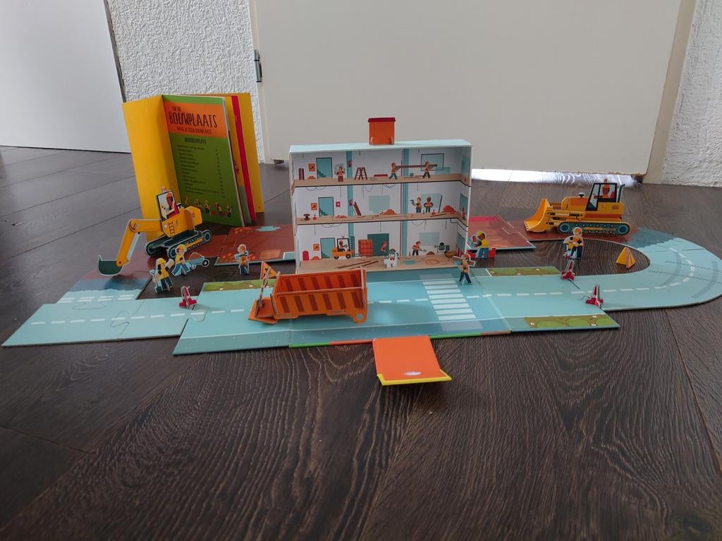 Busy Builders: Educative Constructieset, 3D puzzel / bouwset, Ophalen of Verzenden