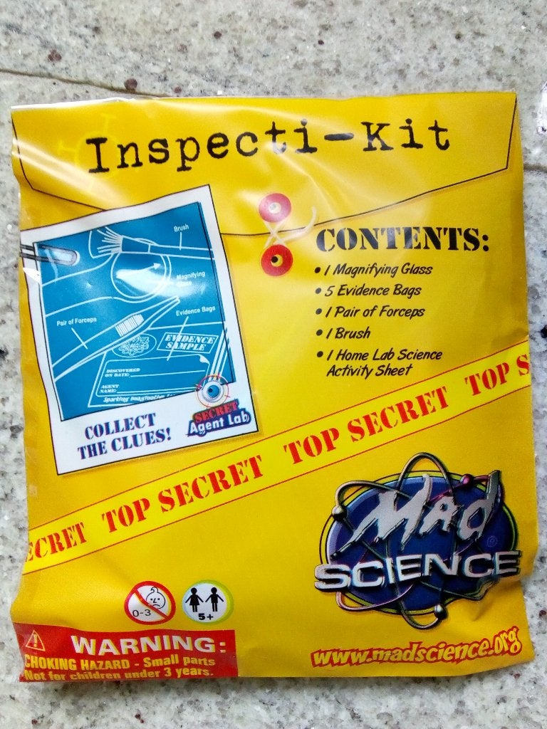 Mad Science  Inspecti-Kit (D+W), Ophalen of Verzenden, Zo goed als nieuw