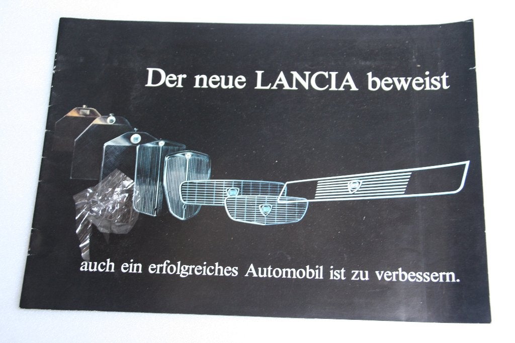 Folder Lancia Beta Berlina (1979) (38), Boeken, Ophalen of Verzenden, Nieuw, Overige merken