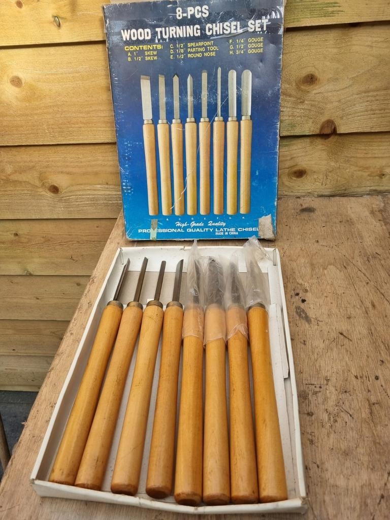 Hout draai beitels, Ophalen