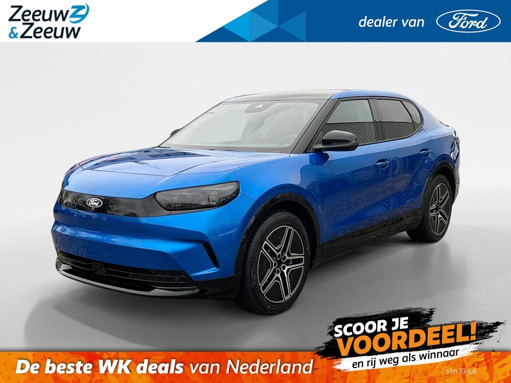 Ford Capri Premium Extended Range RWD 77 kWh | Tot 2200kg tr, Auto's, Ford, Automaat, 12 maanden, Achterwielaandrijving, Overige modellen