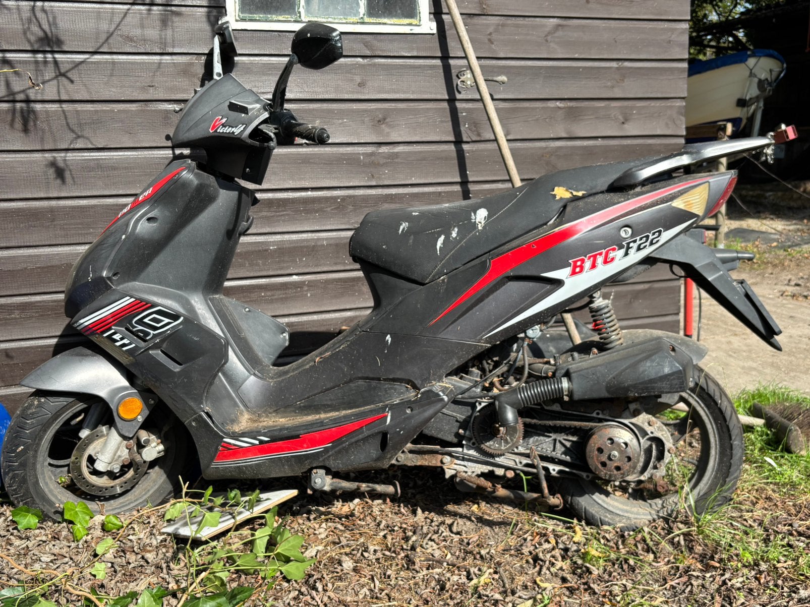 Gratis scooter / cross brommer