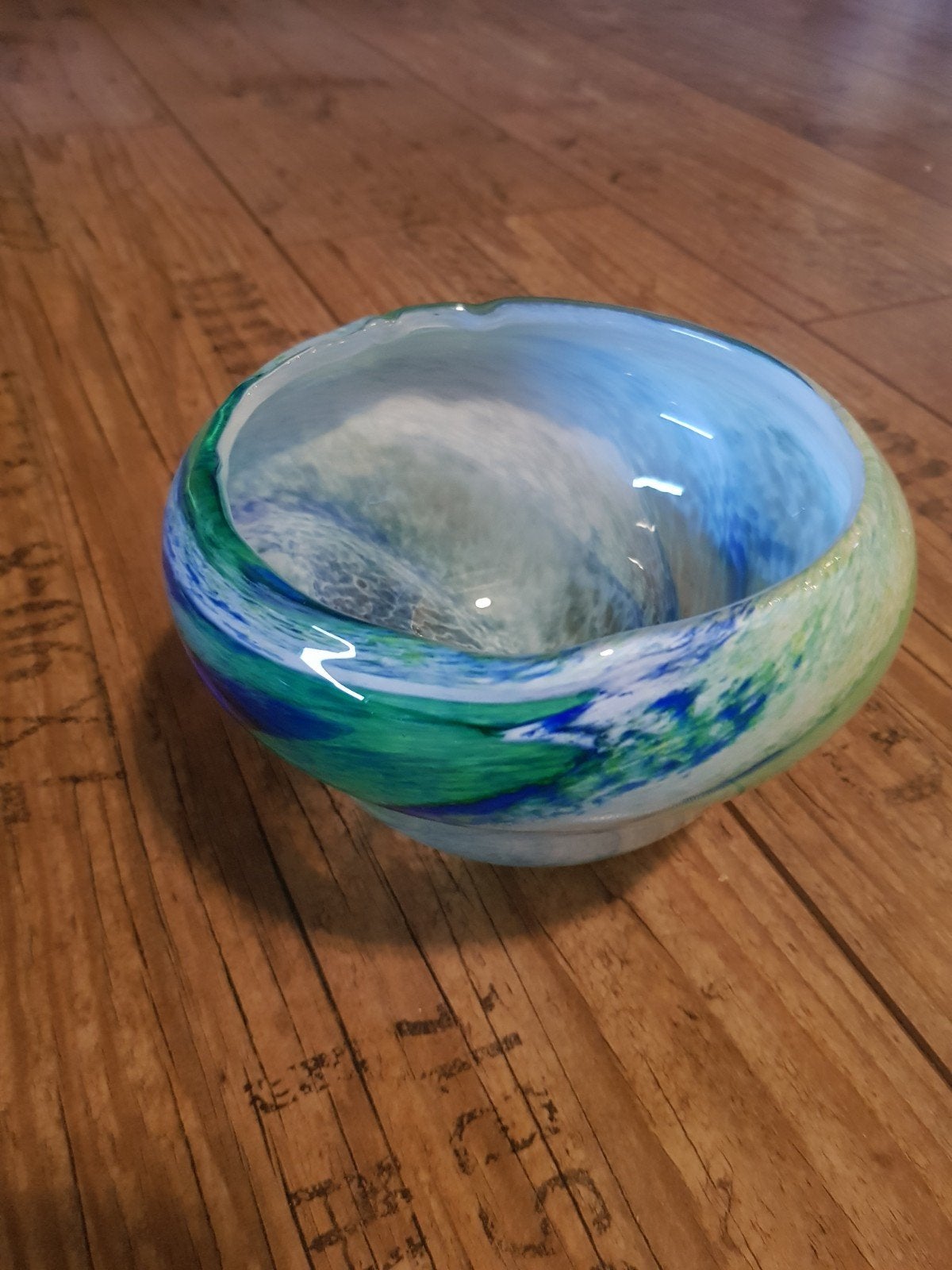 Prachtige murano schaal / design glaswerk, Ophalen of Verzenden