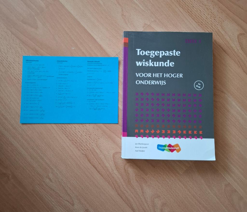 Toegepaste wiskunde voor het hoger onderwijs 1 / druk 6, Ophalen of Verzenden, Zo goed als nieuw, J.H. Blankespoor; C. de Joode; A. Sluijter