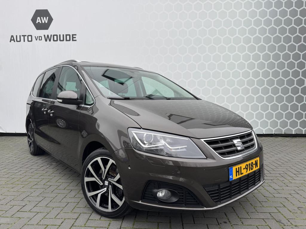Seat Alhambra 1.4 TSI Style Panoramadak elek schuifdeur trek, Auto's, 15 km/l, 4 cilinders, 7 stoelen, Origineel Nederlands