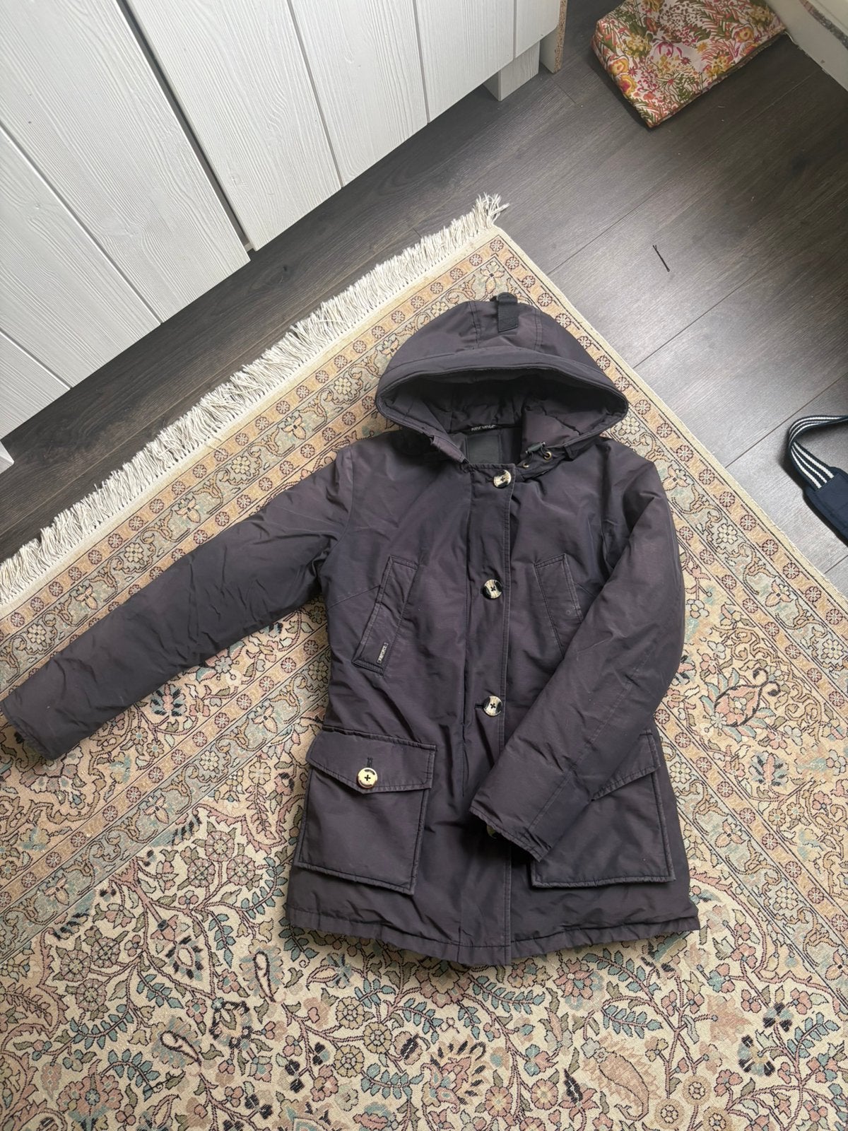 Airforce Parka jas, Kleding | Dames, Jassen | Winter, Gedragen, Maat 36 (S), Blauw, Ophalen of Verzenden