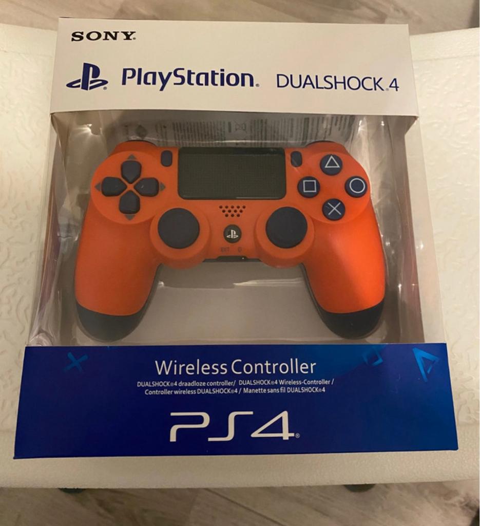 Playstation 4 dualshock v2 controller sunset orange, Nieuw, Ophalen of Verzenden, Controller, PlayStation 4