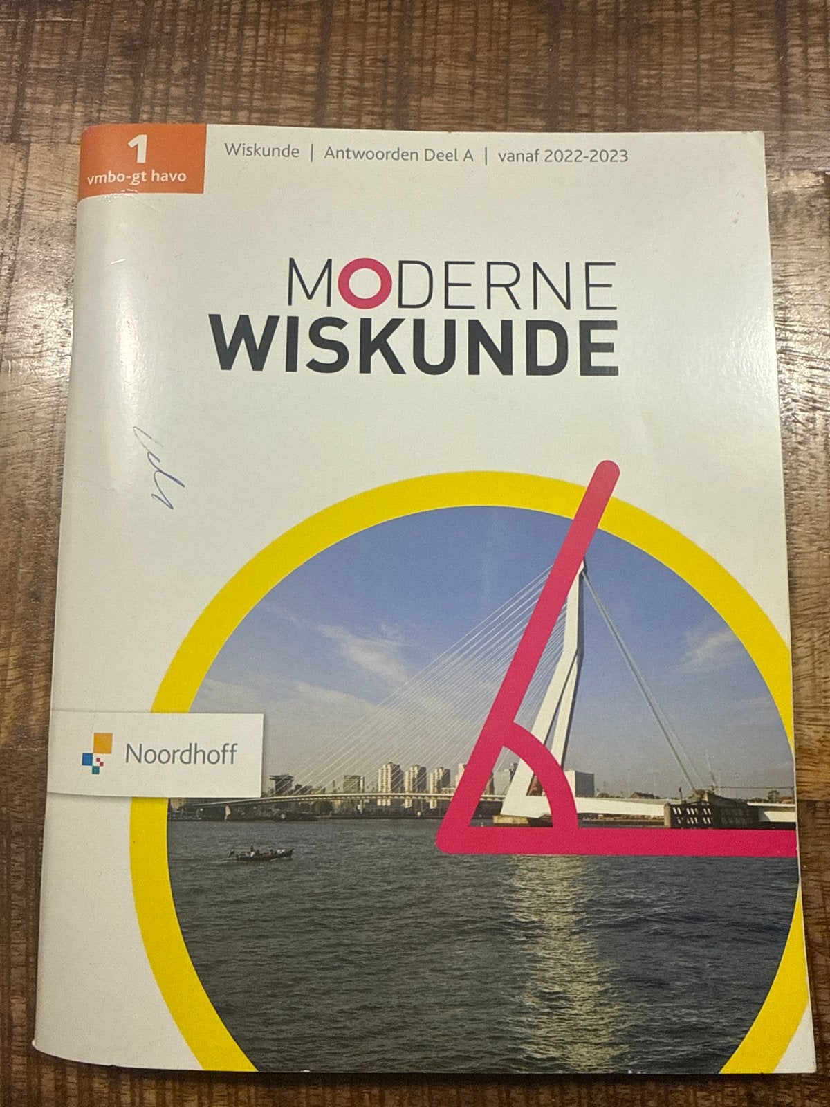 Moderne Wiskunde Antwoorden Deel A vmbo-gt havo 2022-2023, Ophalen, Zo goed als nieuw, VMBO, Wiskunde A