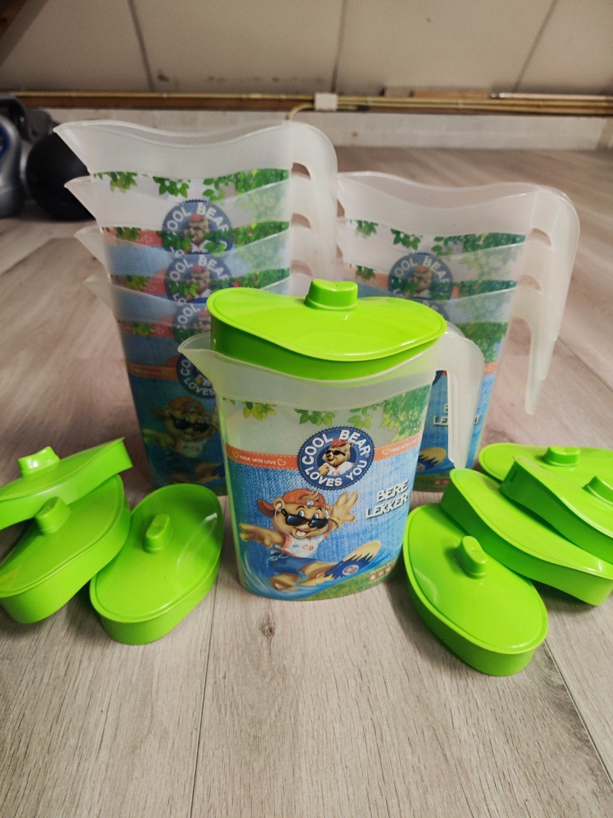 Cool Bear kannen met deksels, Ophalen of Verzenden, Zo goed als nieuw