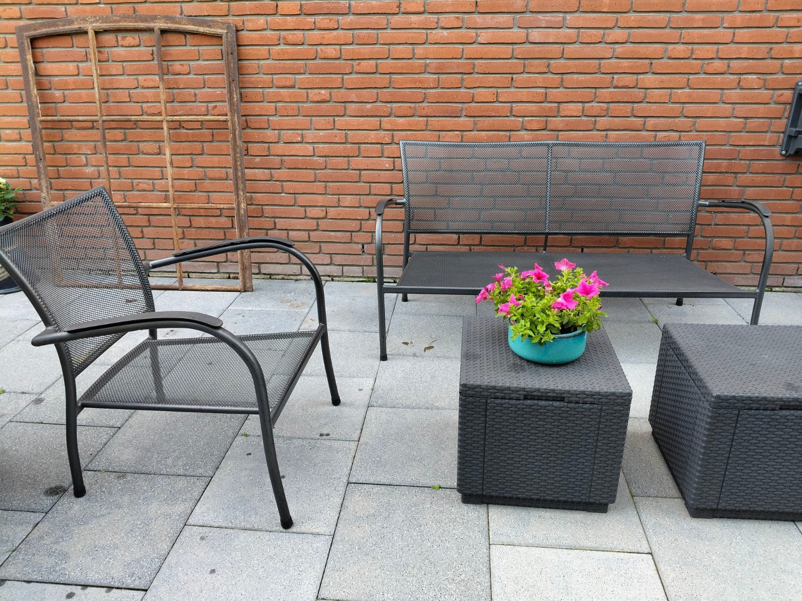 Tuinset KETTLER strekmetaal Royal Garden, Ophalen, Overige materialen, 3 zitplaatsen, Zo goed als nieuw
