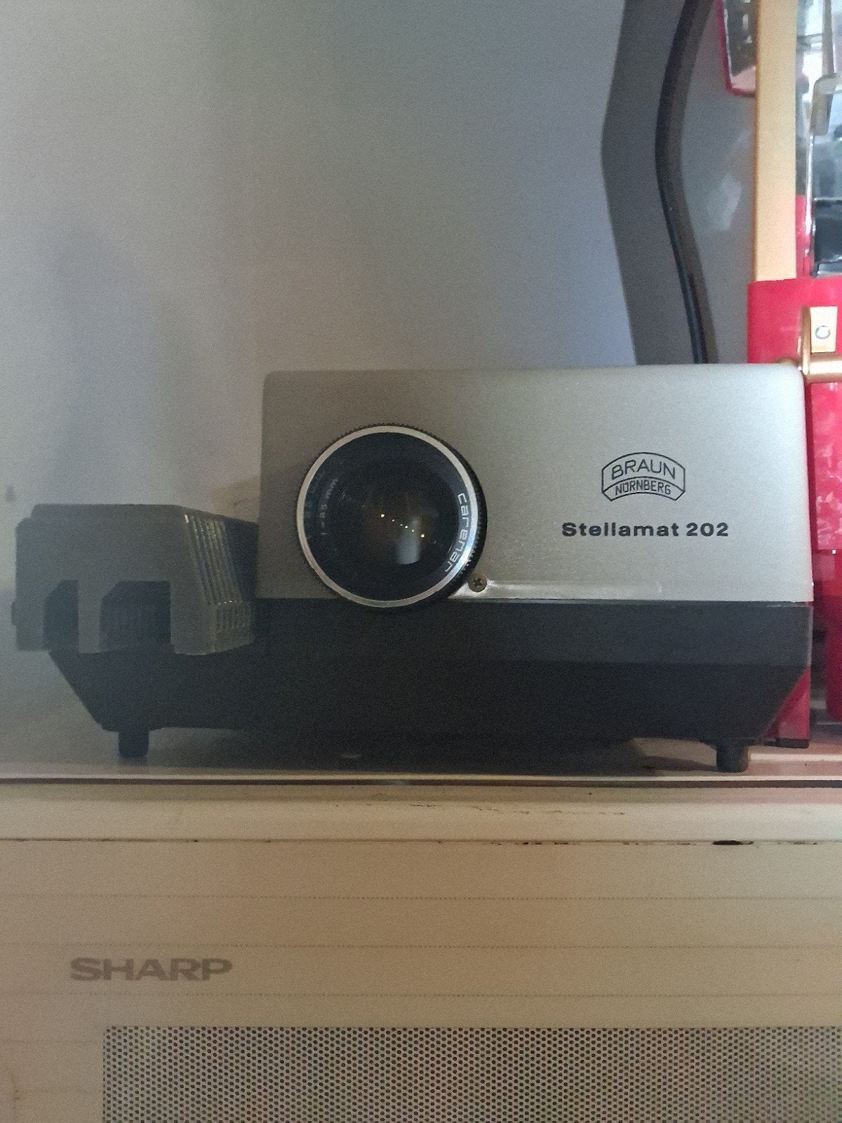 Braun Nurnberg Stellamat 202 Diaprojector, Ophalen of Verzenden, Niet werkend