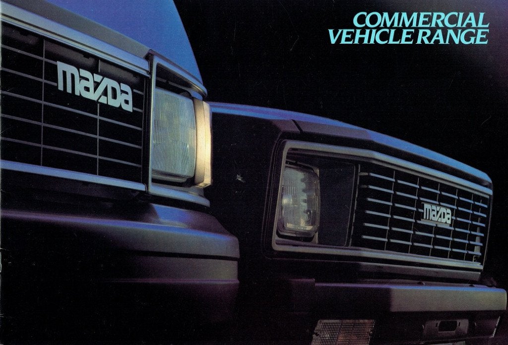 Folder Mazda Commercial Vehicle range (Engelse uitg. - 1983), Boeken, Auto's | Folders en Tijdschriften, Verzenden, Gelezen, Mazda