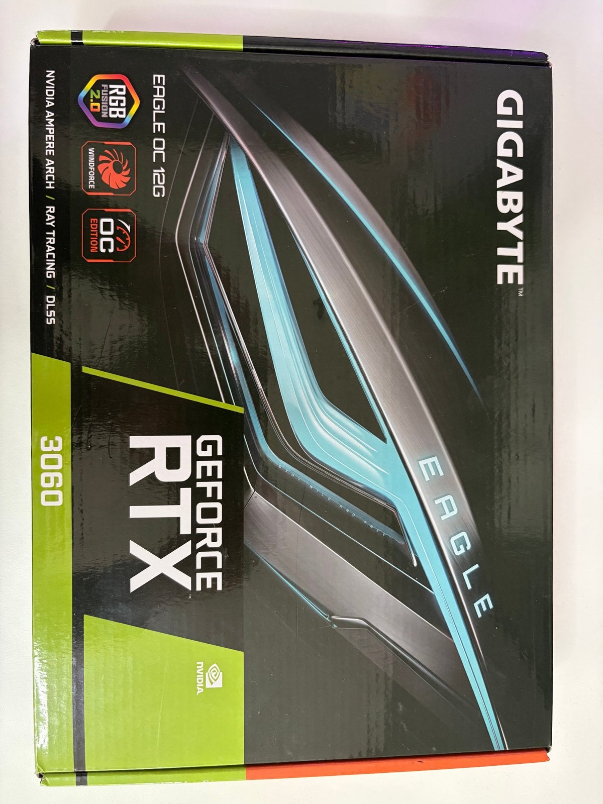 Gigabyte GeForce RTX 3060 EAGLE OC 12GB, HDMI, GDDR6, PCI-Express 4, Ophalen of Verzenden