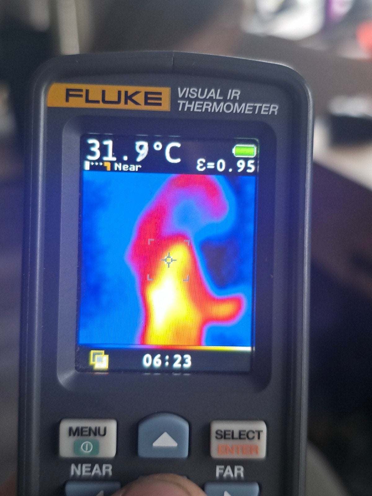 Fluke VT04A Visual IR Thermometer, Ophalen of Verzenden, Gebruikt, Temperatuur