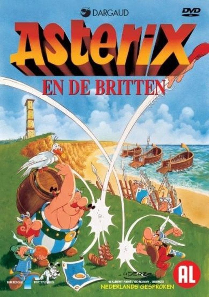 DVD Asterix - Asterix En De Britten, Avontuur, Alle leeftijden, Zo goed als nieuw, Film