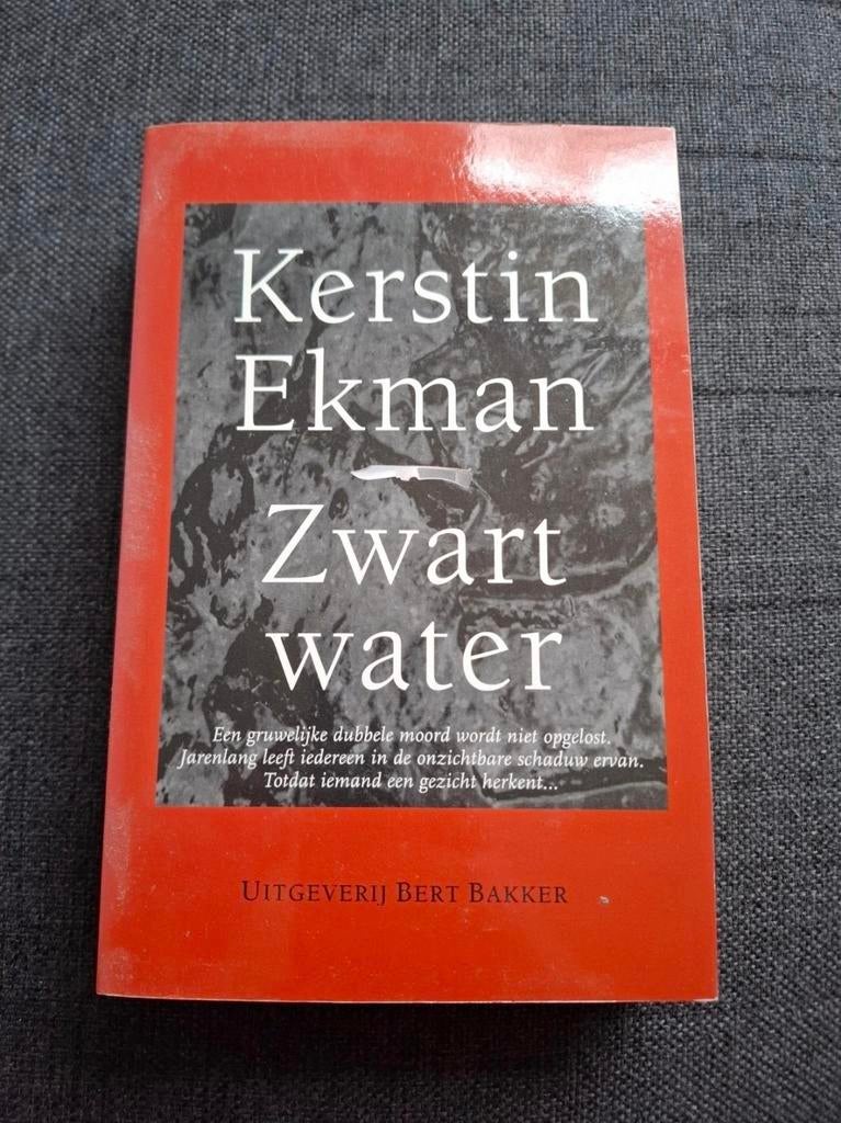 Kerstin Ekman - Zwart water (thriller), Ophalen of Verzenden, Gelezen, Kerstin Ekman
