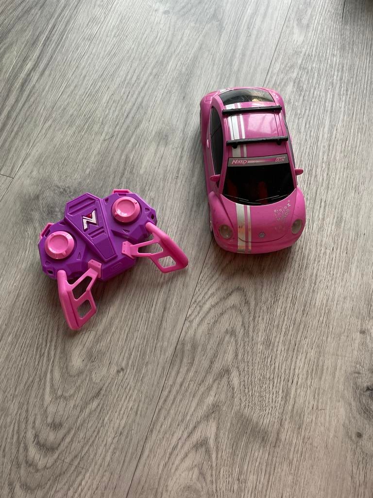 Roze RC Auto met Afstandsbediening - Speelgoed, Overige merken, Gebruikt, Auto, Groter dan 1:32